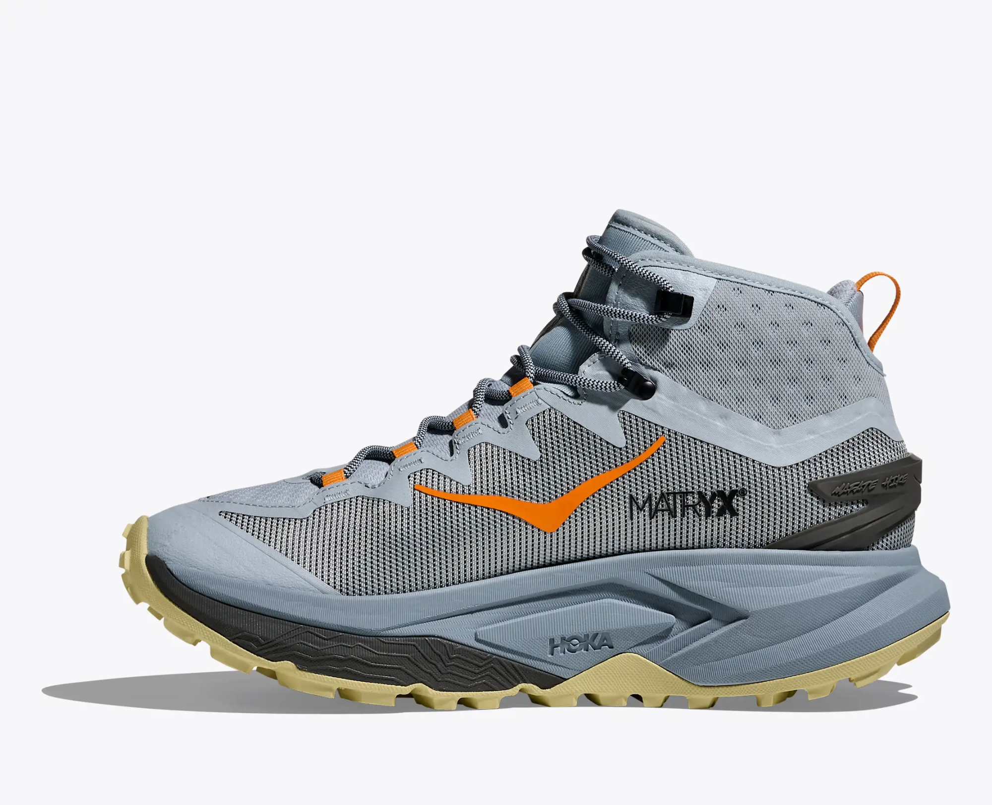 Hoka Men's Mafate Hike Mineral Blue / Tumeric 07