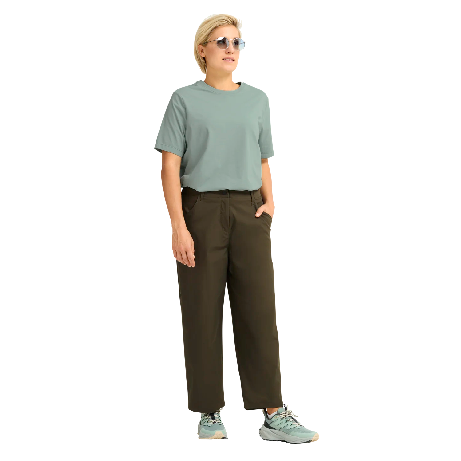 Jack Wolfskin Women's Mahani 7/8 Pants Moss 05