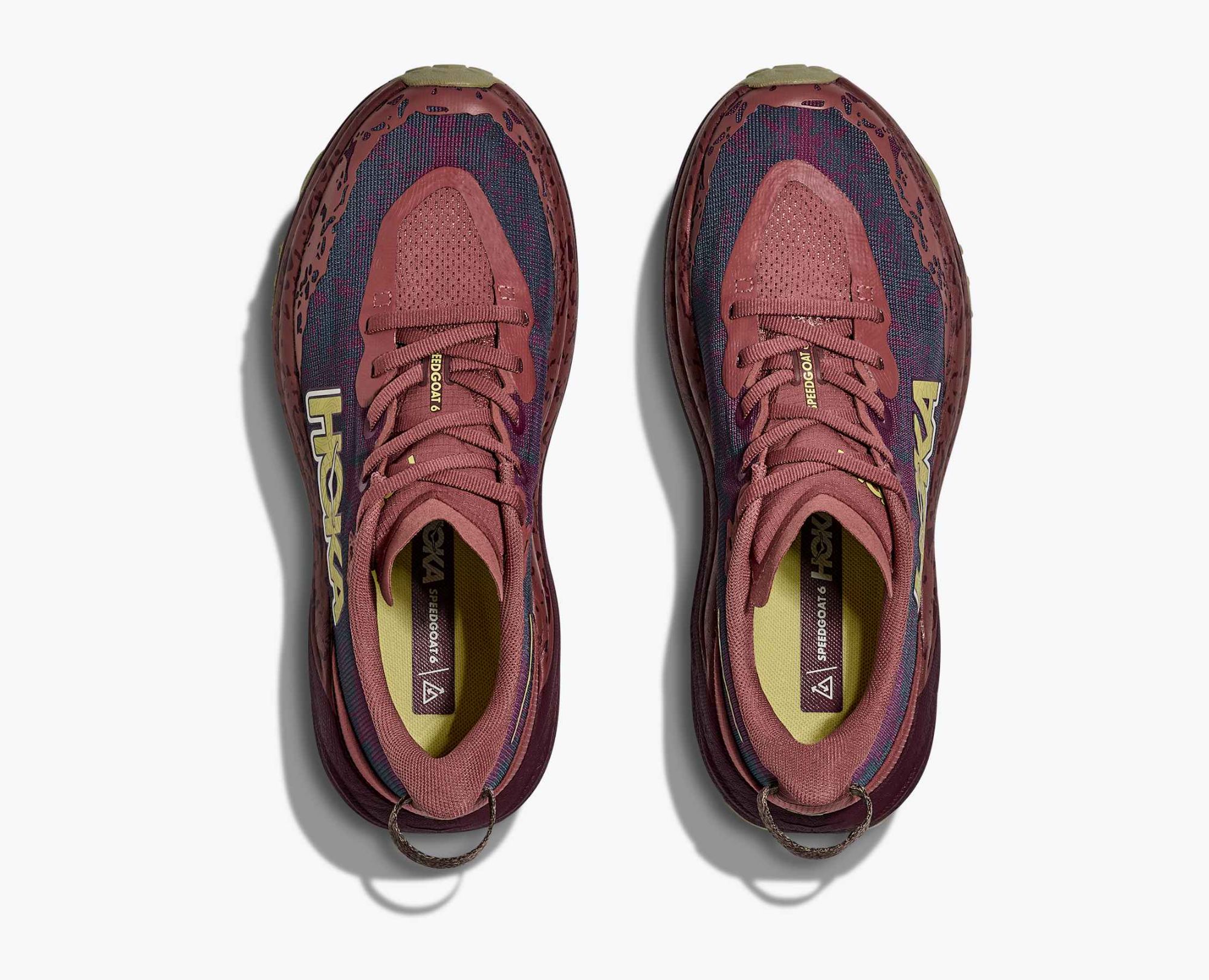Hoka Women's Speedgoat 6 Rouge / Black Cherry 05