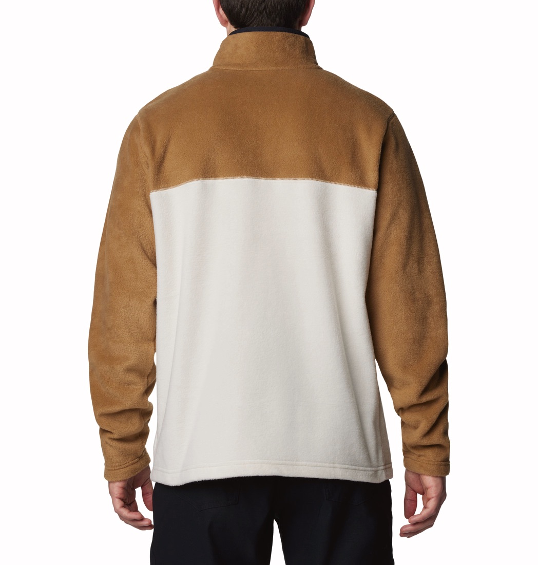 Columbia Men's Steens Mountain 1/2 Snap II Pullover Dark Stone 04