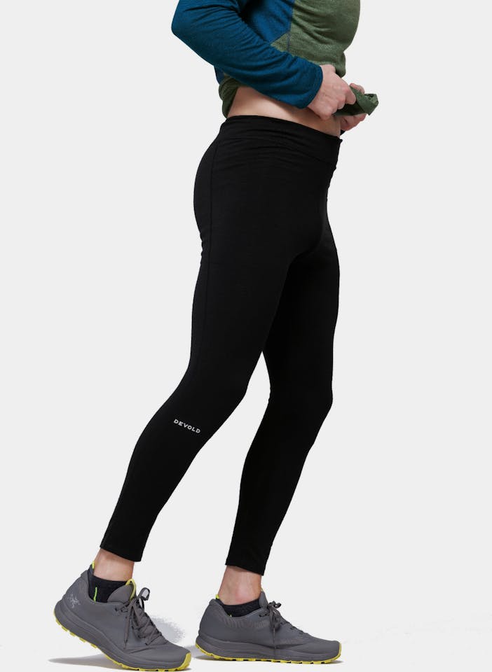 Devold Running Merino Tights Man Caviar 01