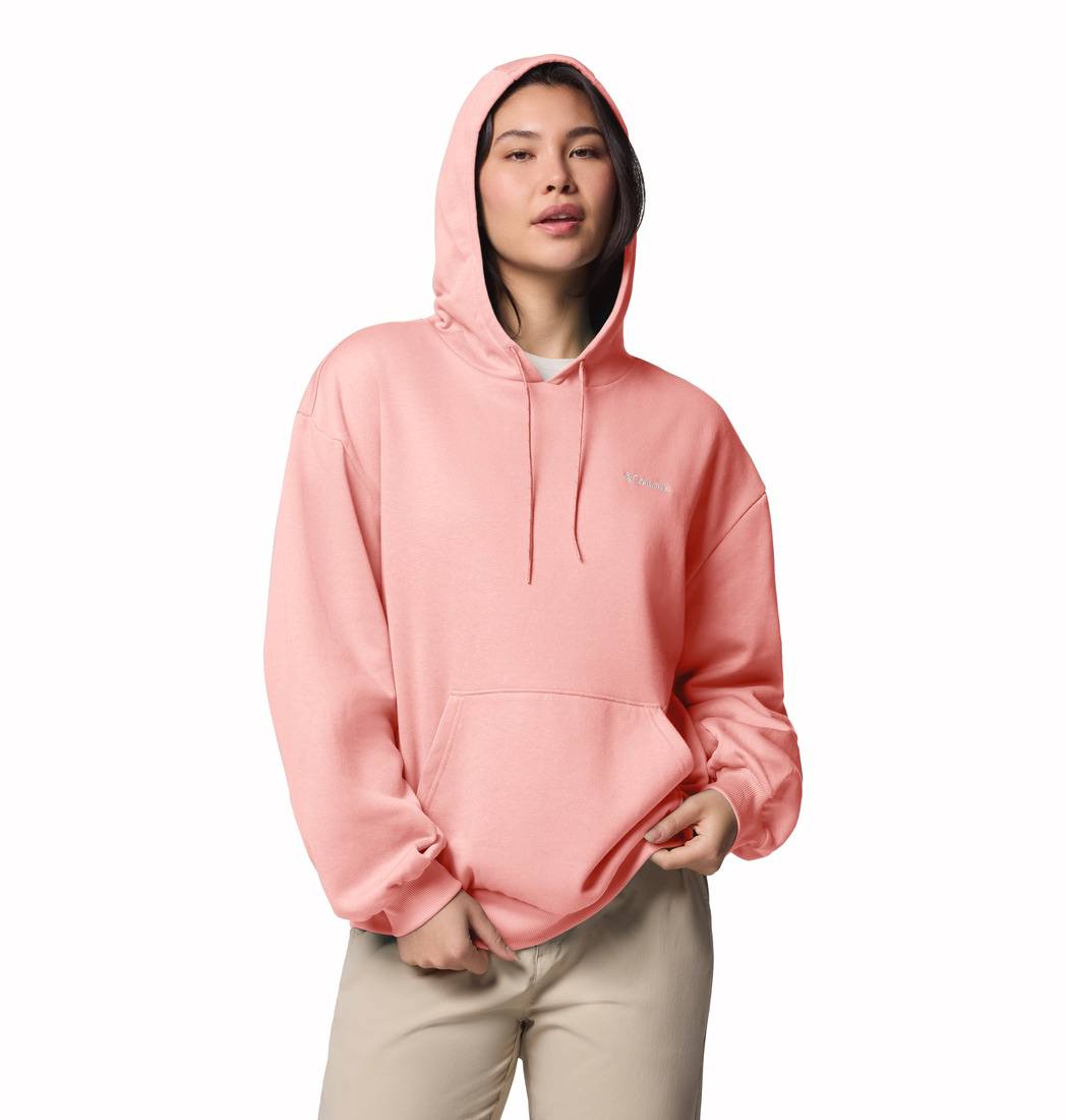 Columbia Women's Aldermore Hoodie Pink Sand 04
