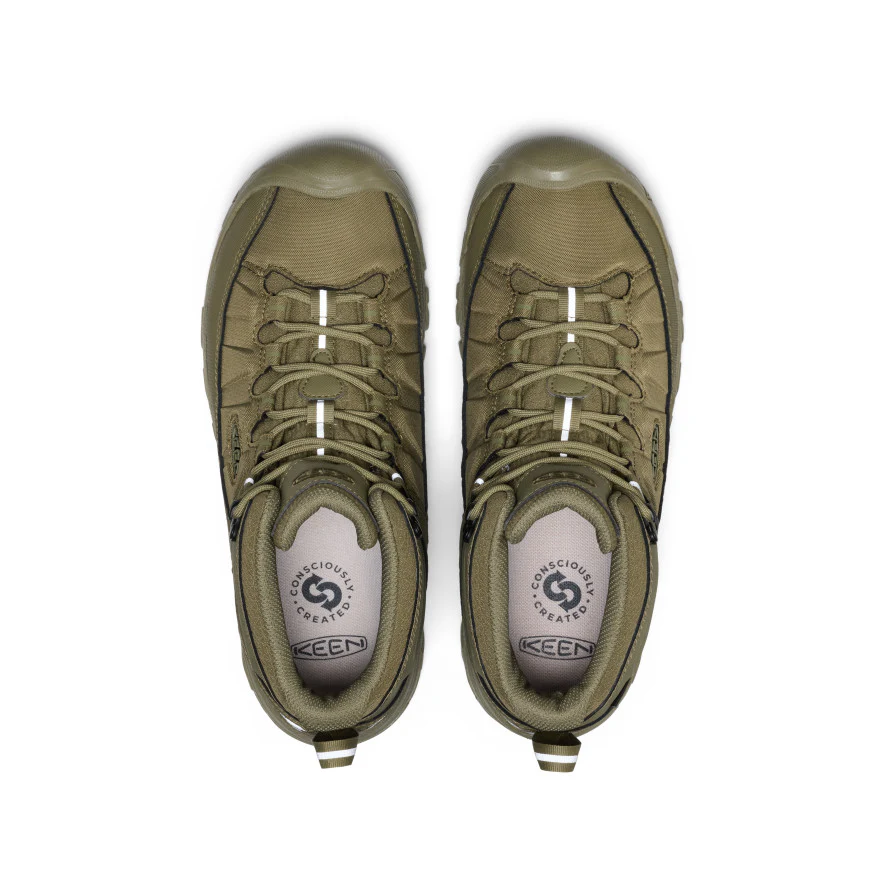Keen Men's Targhee Exp Mid Waterproof Olive 03