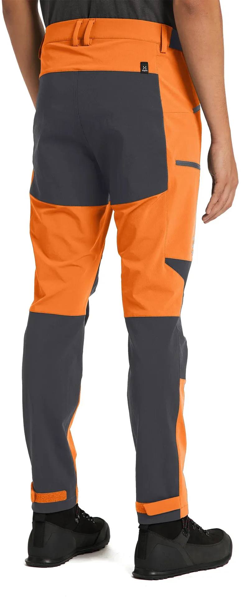 Haglöfs Mid Slim Pant Flame orange/Magnetite 03