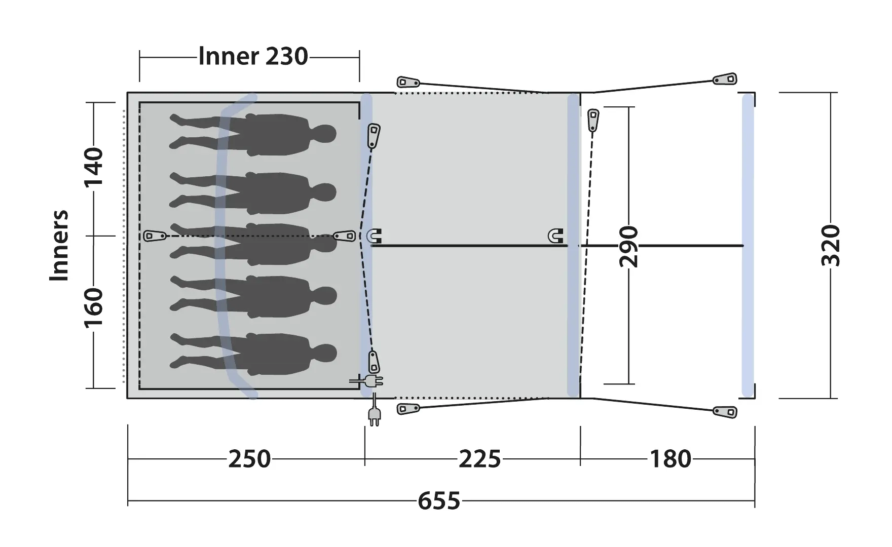 Outwell Iowa 5 Air  02