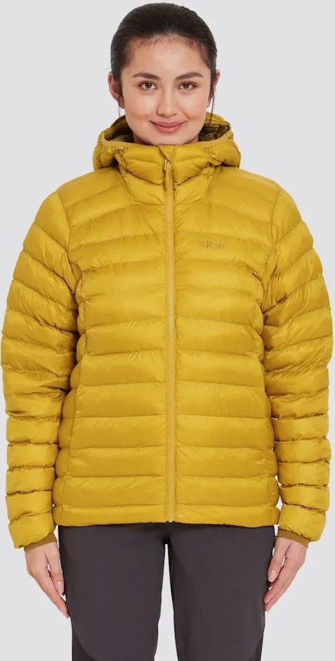 Rab Women's Cirrus Alpine - Naisten kevyttoppatakki Sahara 02