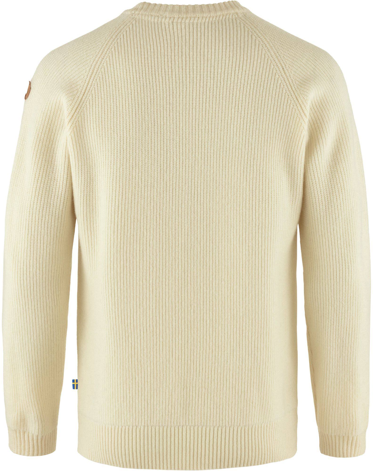 Fjällräven Men's Övik Rib Sweater Chalk 02