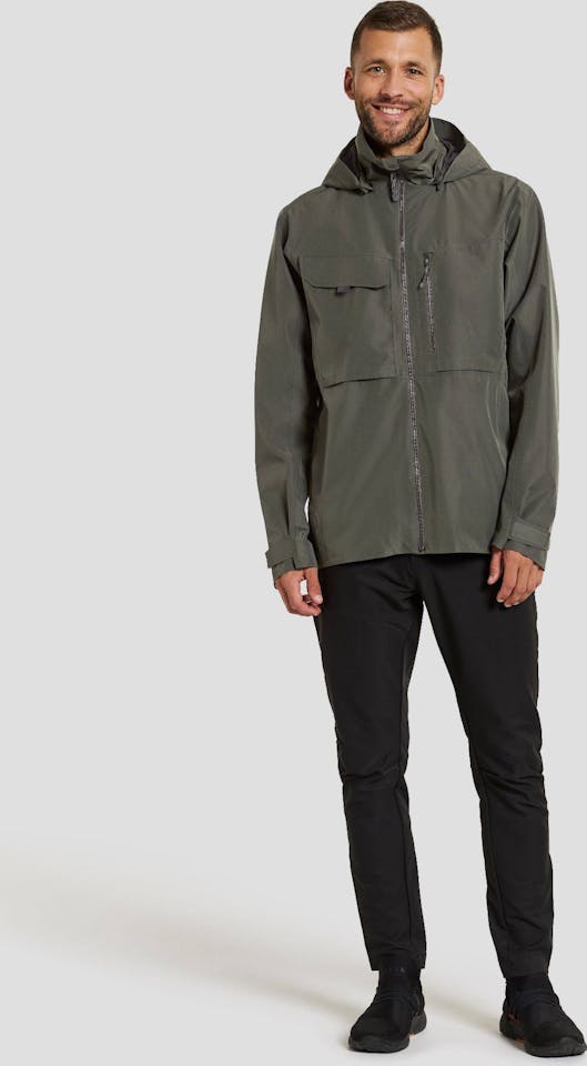 Didriksons Aston 5 Jacket Dark green 02