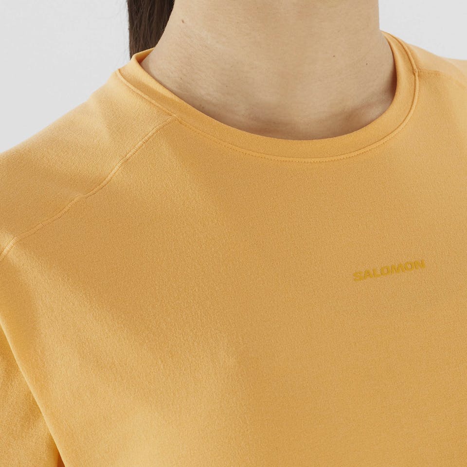 Salomon Women's Trackline Tee Apricot 07