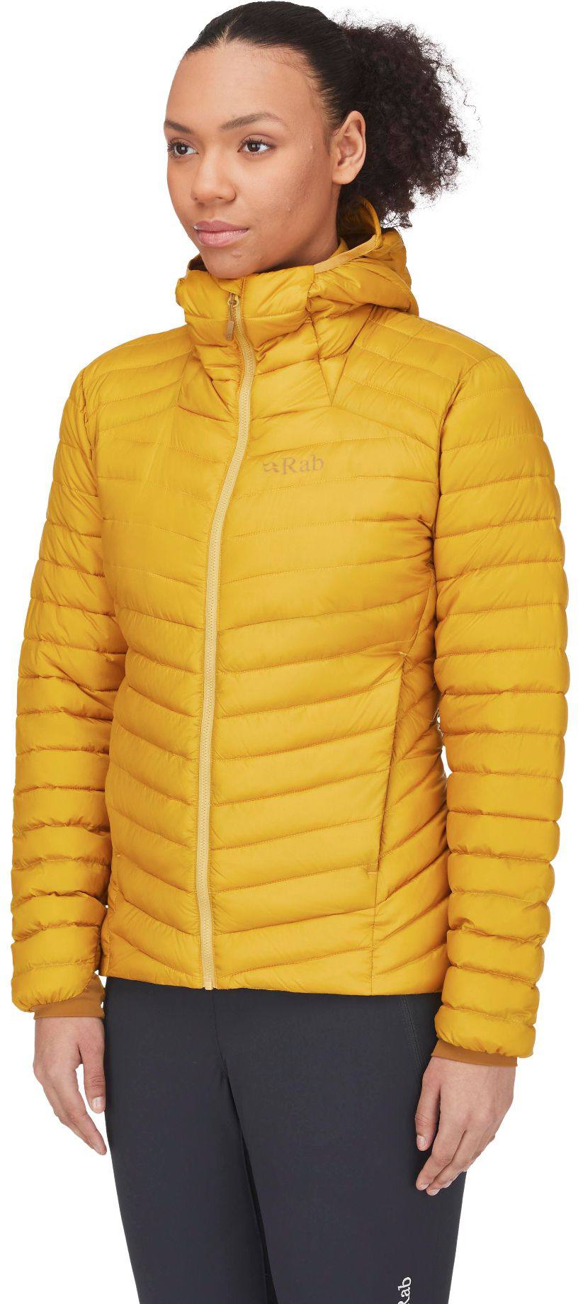 Rab Women's Cirrus Alpine - Naisten kevyttoppatakki Sahara 04