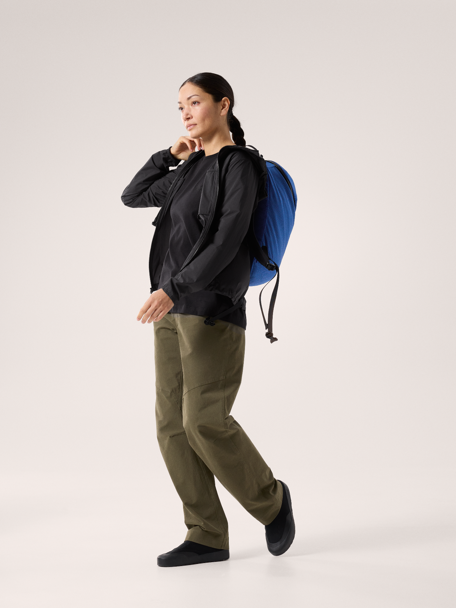 Arc'teryx Women's Kragg Cotton Little Bird SS Musta 08