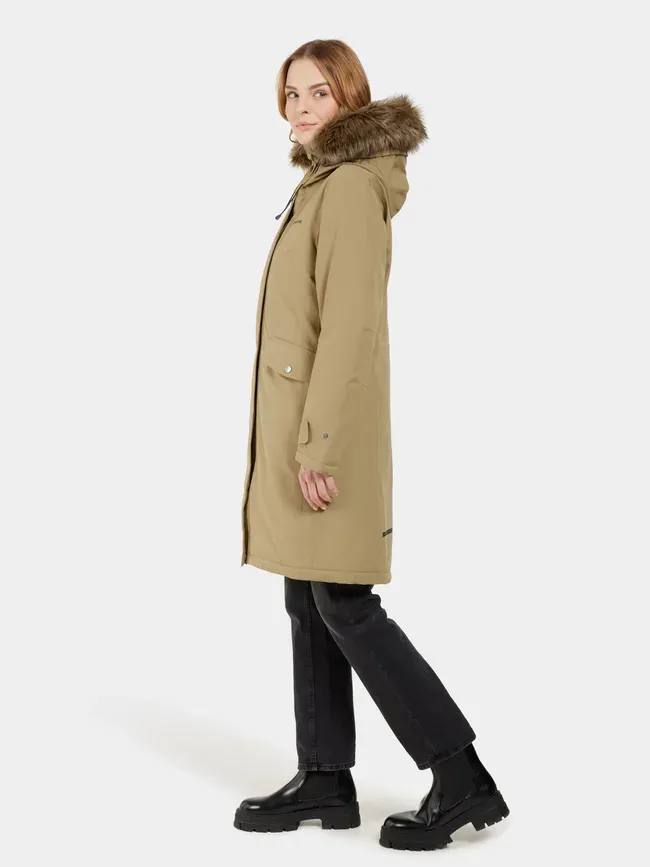 Didriksons Women's Erika Parka 3 Beige 03