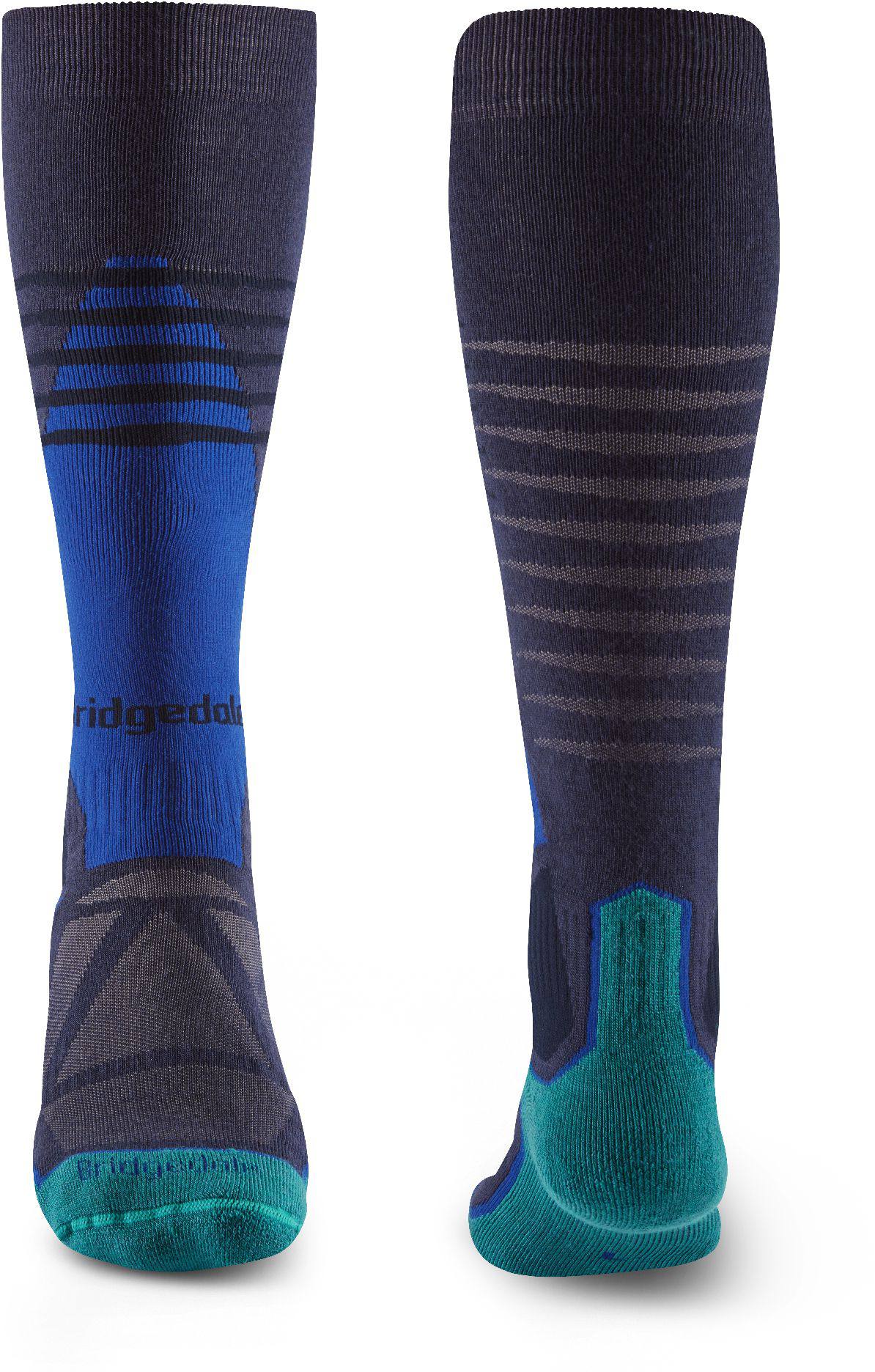 Bridgedale Men's Ski Midweight Navy/Petrol 02