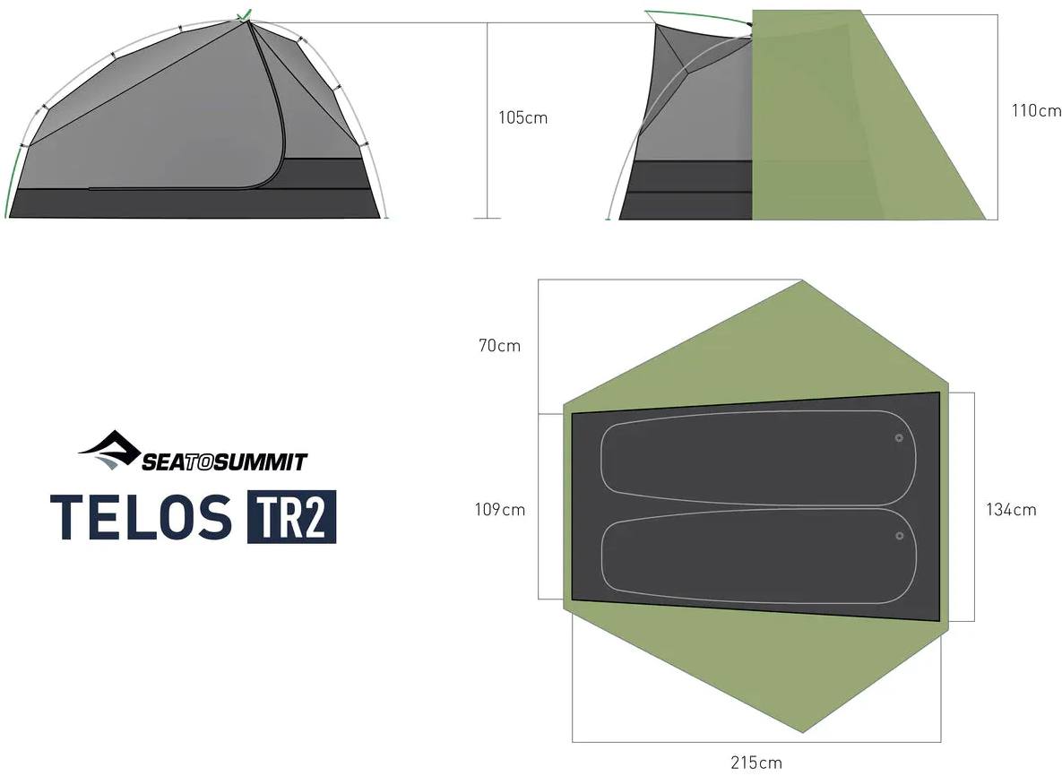 Sea To Summit Telos Tr2 Green 07