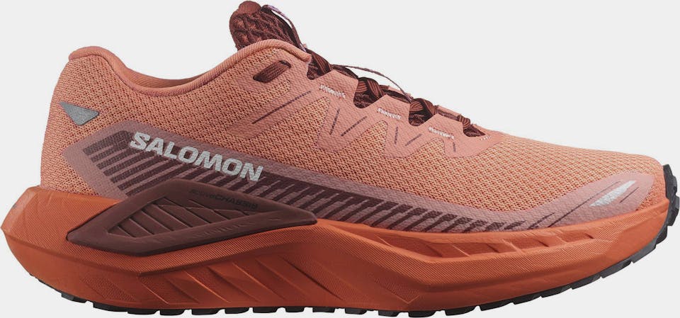 Salomon Women's DRX Defy Gravel Vaaleanpunainen/Tummanpunainen 04
