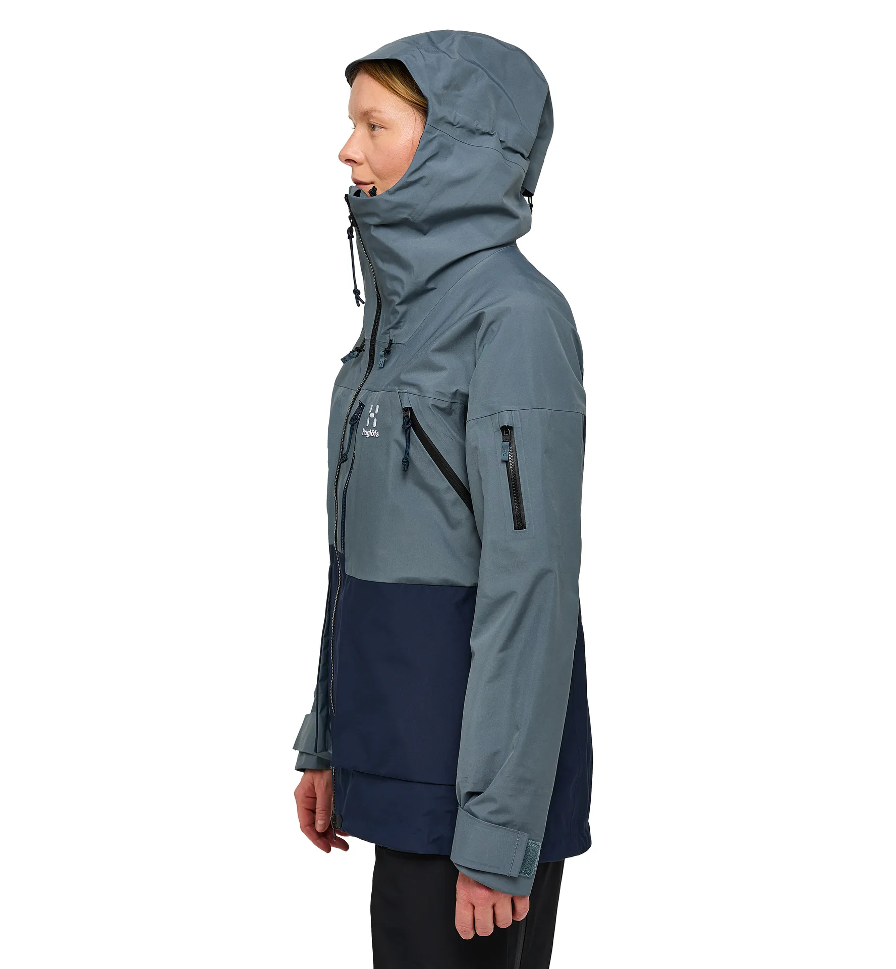 Haglöfs Women's Vassi GTX Jacket Steel blue/Tarn blue 04