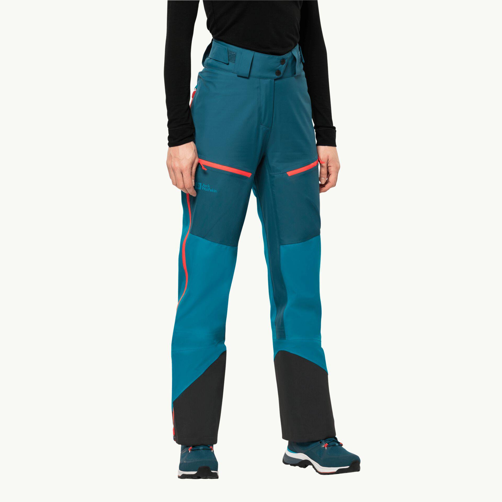 Jack Wolfskin Women's Alpspitze 3L Pant Turkoosi 02