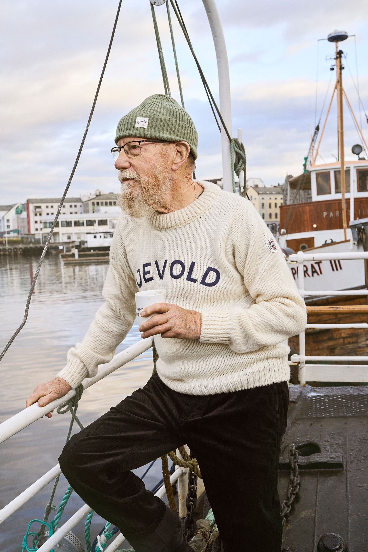 Devold Nansen Legacy Sweater Luonnonvalkoinen 02