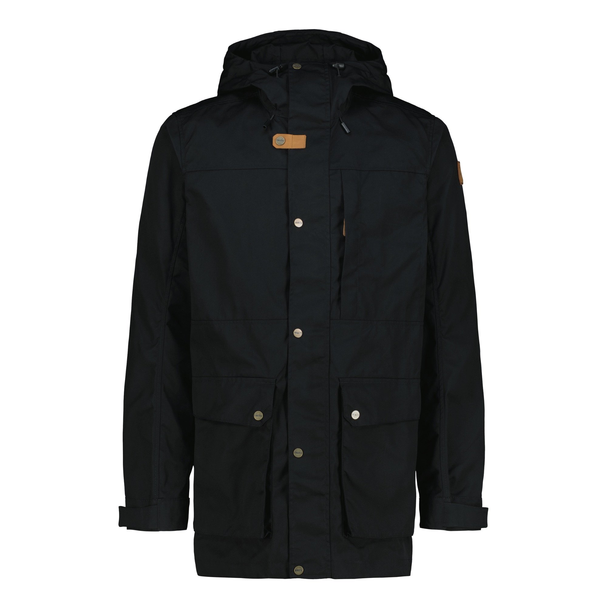 Sasta Men's Kajo Parka Black 01