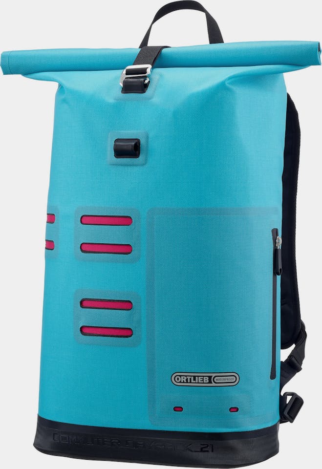 Ortlieb Commuter-Daypack Cyber Sininen / Pinkki 01