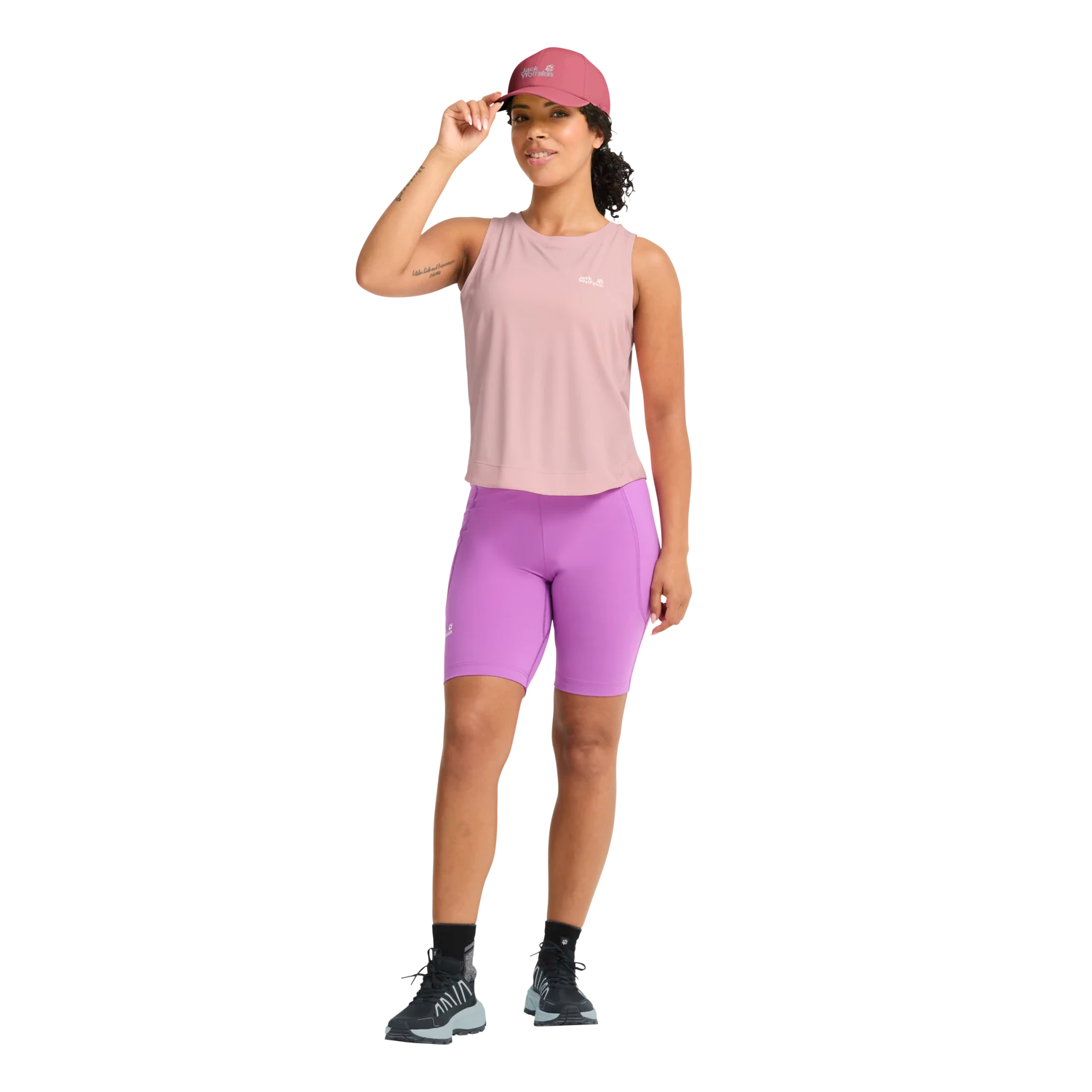 Jack Wolfskin Baseball Cap Evening Rose 07