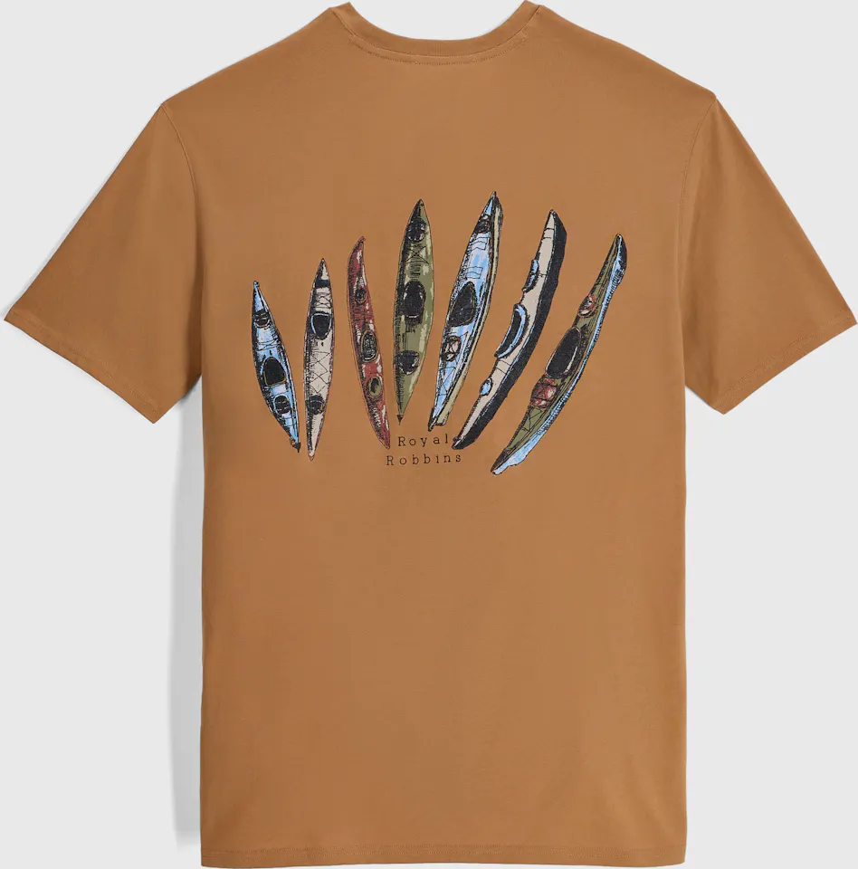 Royal Robbins Men's Graphic Tee Pecan 02
