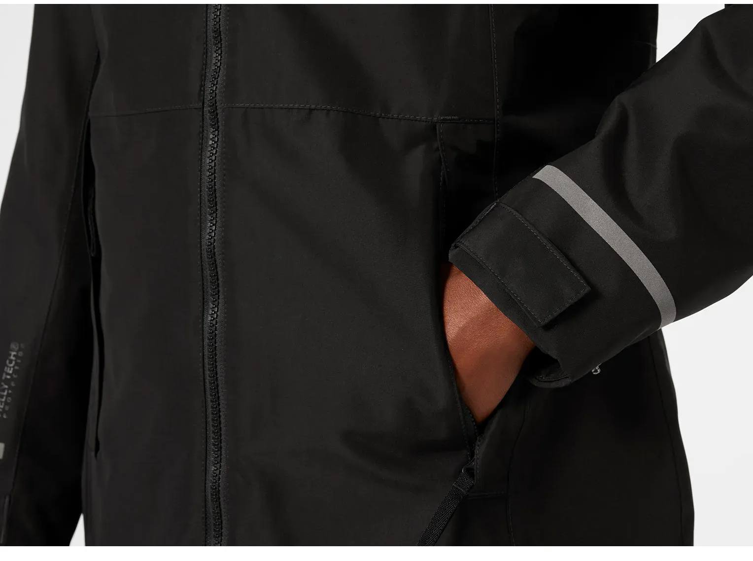 Helly Hansen Women's Lisburn Insulated Raincoat Black 05