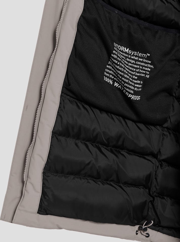 Didriksons Men's Akilles 2 Parka - Miesten talvitakki Ash Brown 11