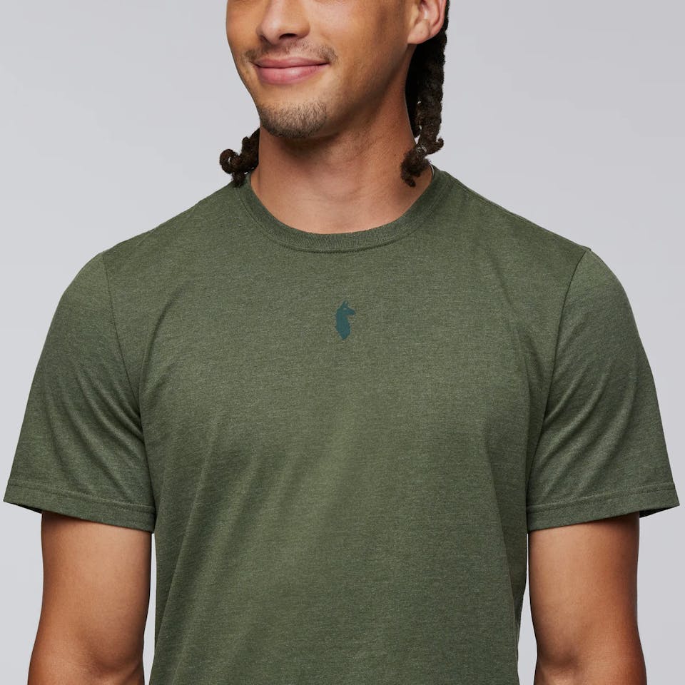 Cotopaxi Men's Llama Icon Tee Fatigue 04