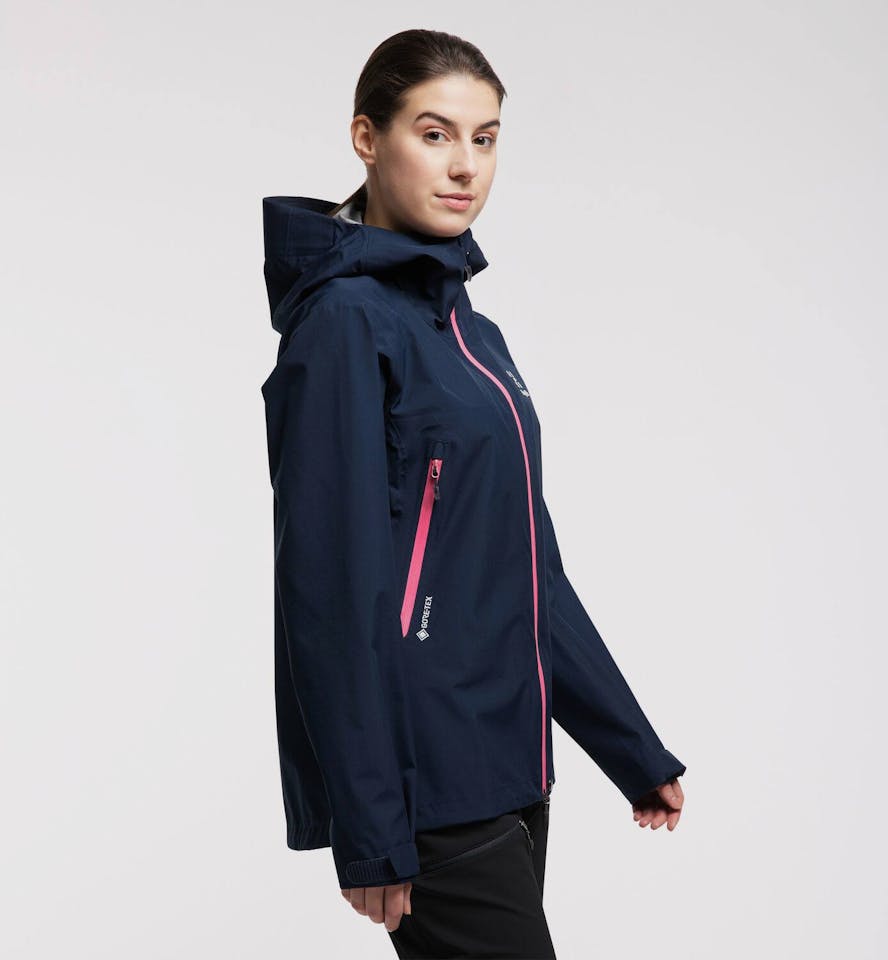 Haglöfs Vedenpitävä kuoriasu naisille Musta 35