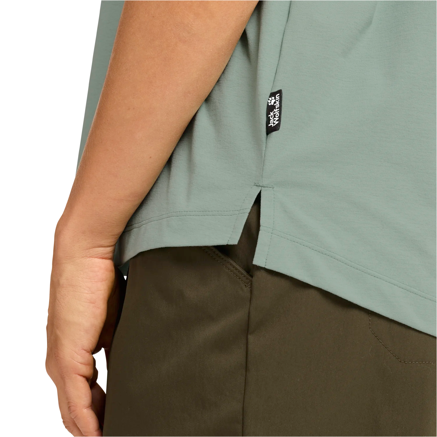 Jack Wolfskin Women's Travel Tee Green Zinnia 07