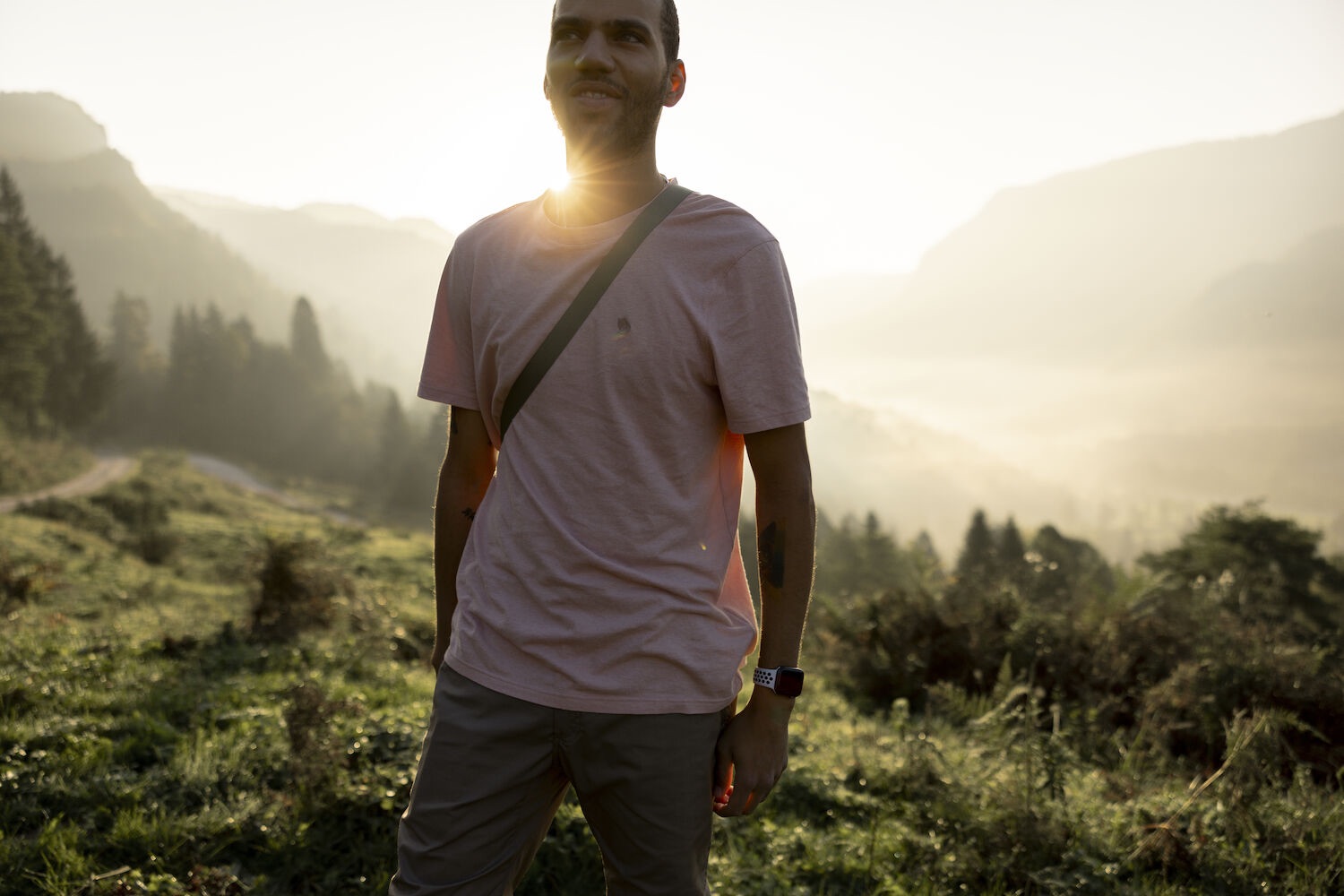 Fjällräven Men's Hemp Blend Tee Dark navy 05