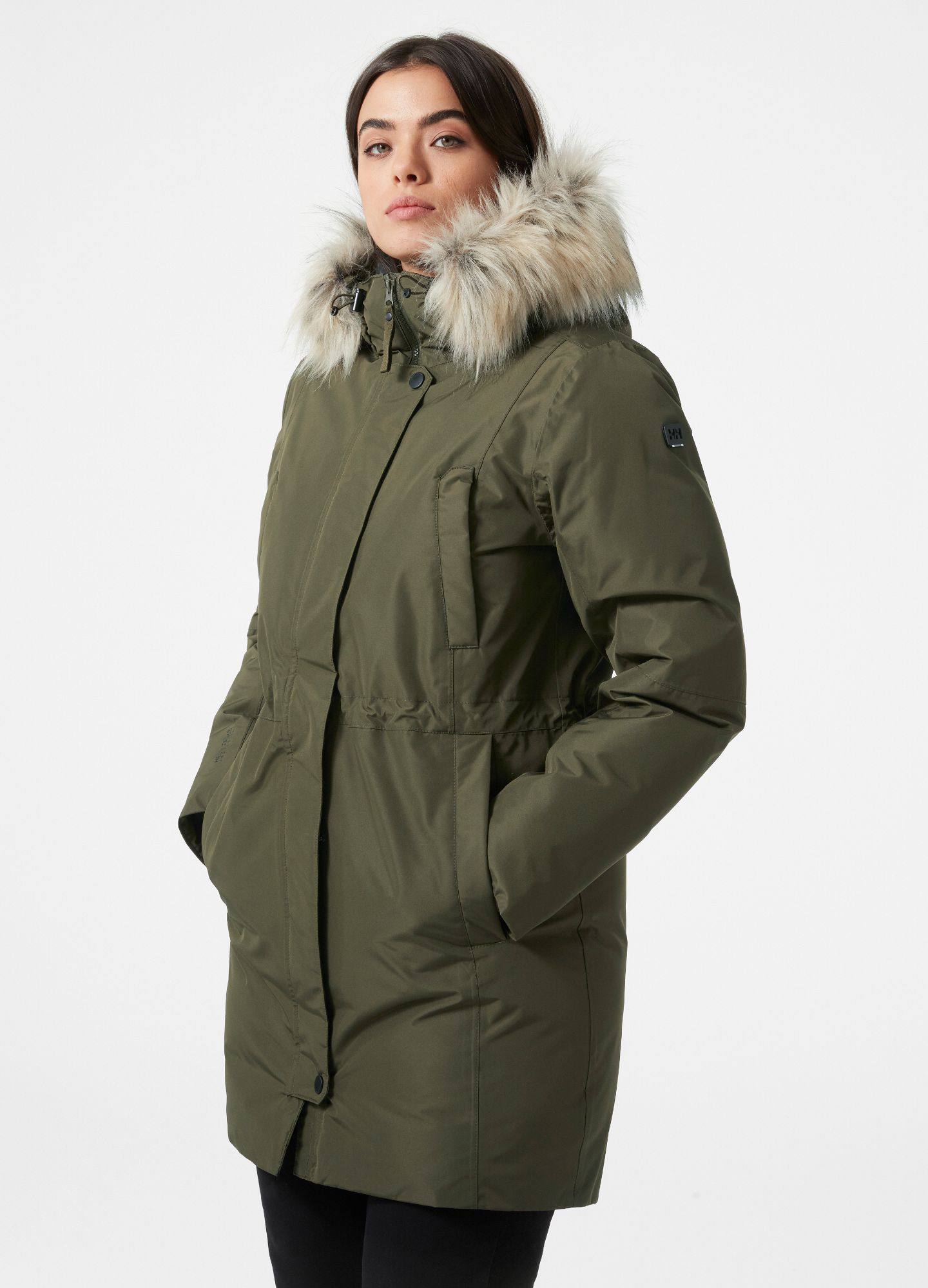 Helly Hansen Women's Senja Parka Green 06