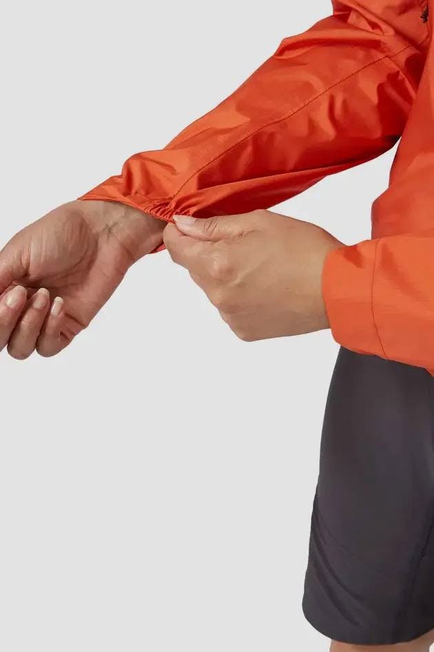 Rab Women's Cinder Downpour Jacket Red 02