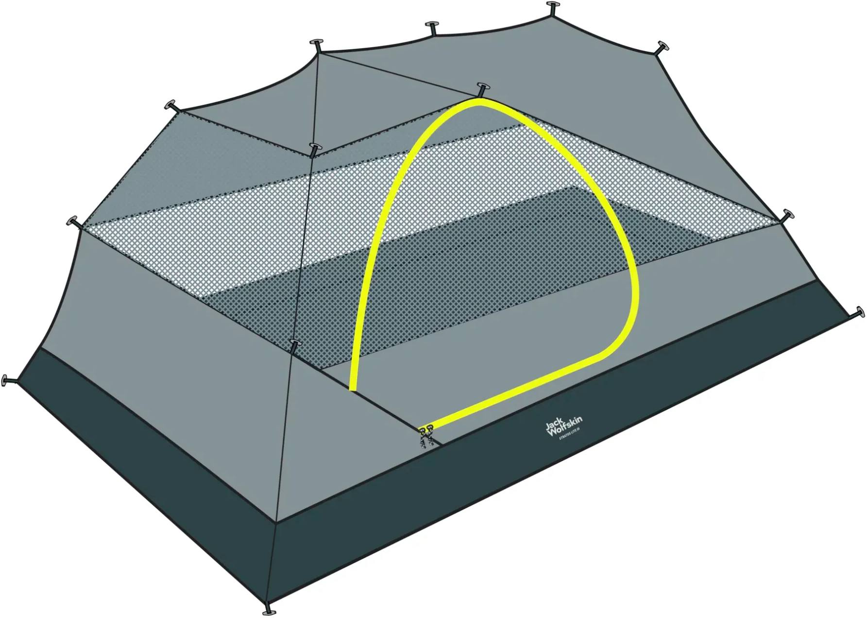 Jack Wolfskin Stratos Lite III Silver 03