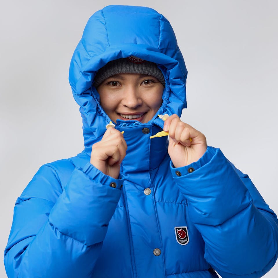 Fjällräven Expedition Down Lite Jacket Women - Naisten untuvatakki Breeze Blue 11