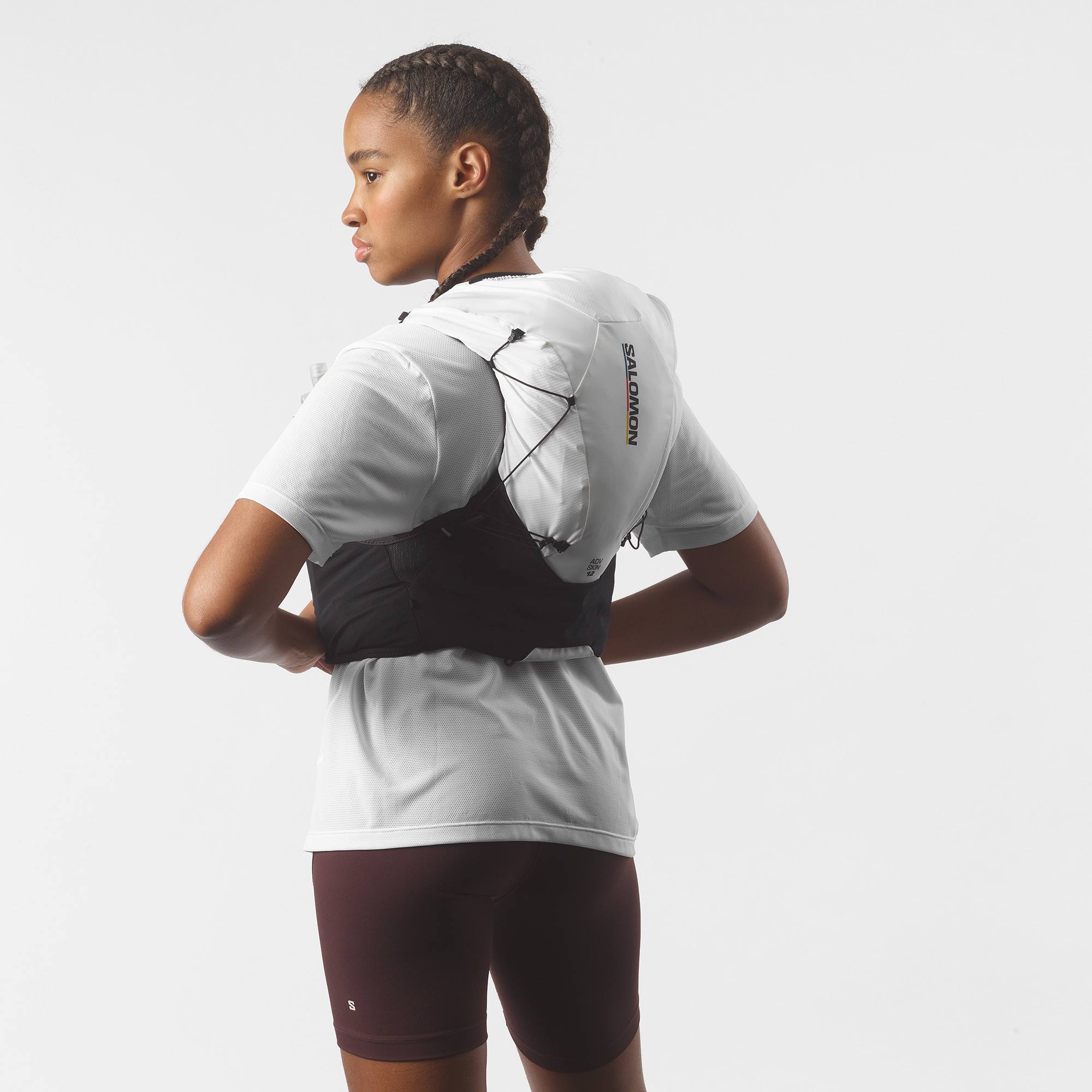 Salomon Adv Skin 12 Race Musta / Valkoinen 07