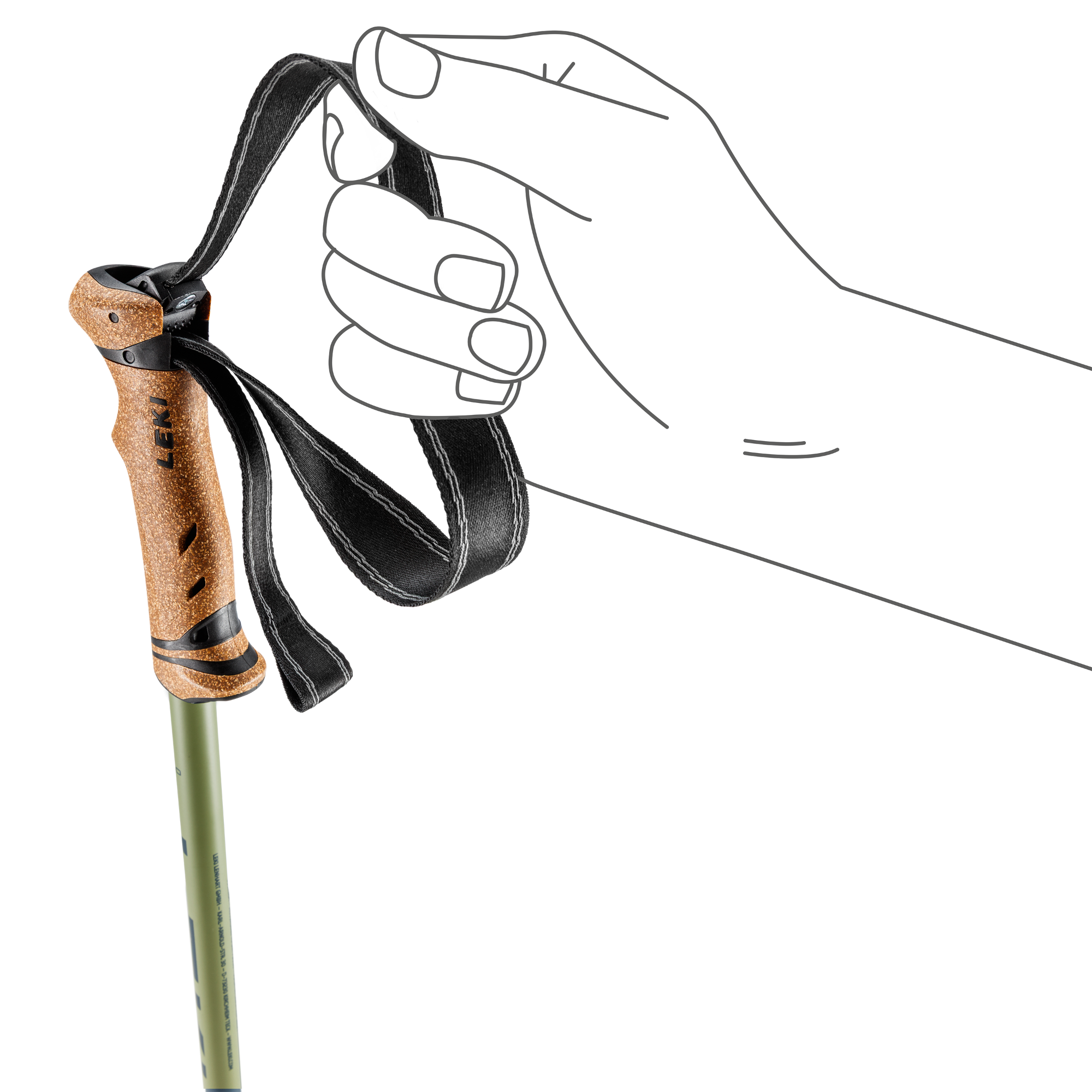 Leki Legacy Lite Denim 07