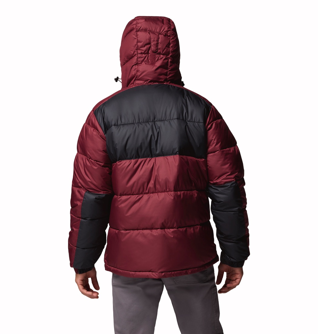 Columbia Men's Pike Lake II Hooded Jacket - Miesten talvitakki Mountain Red 08