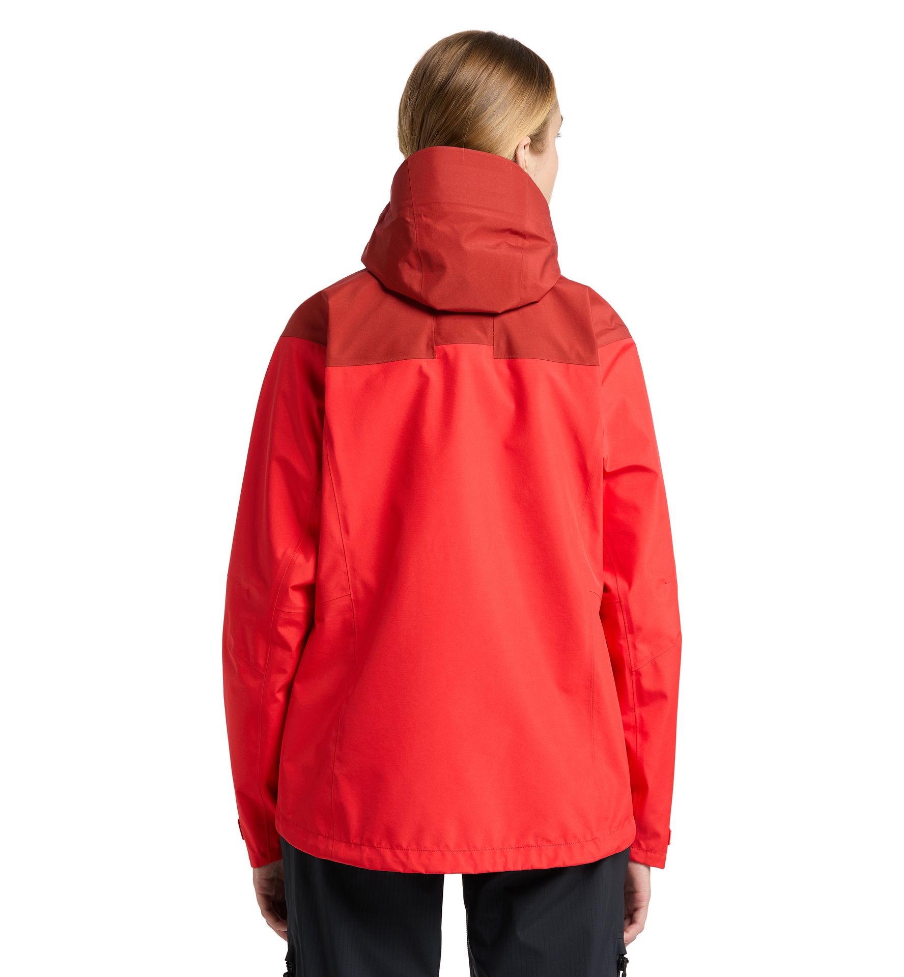 Haglöfs Women's ROC Flash GTX Jacket Poppy Red / Corrosion 02
