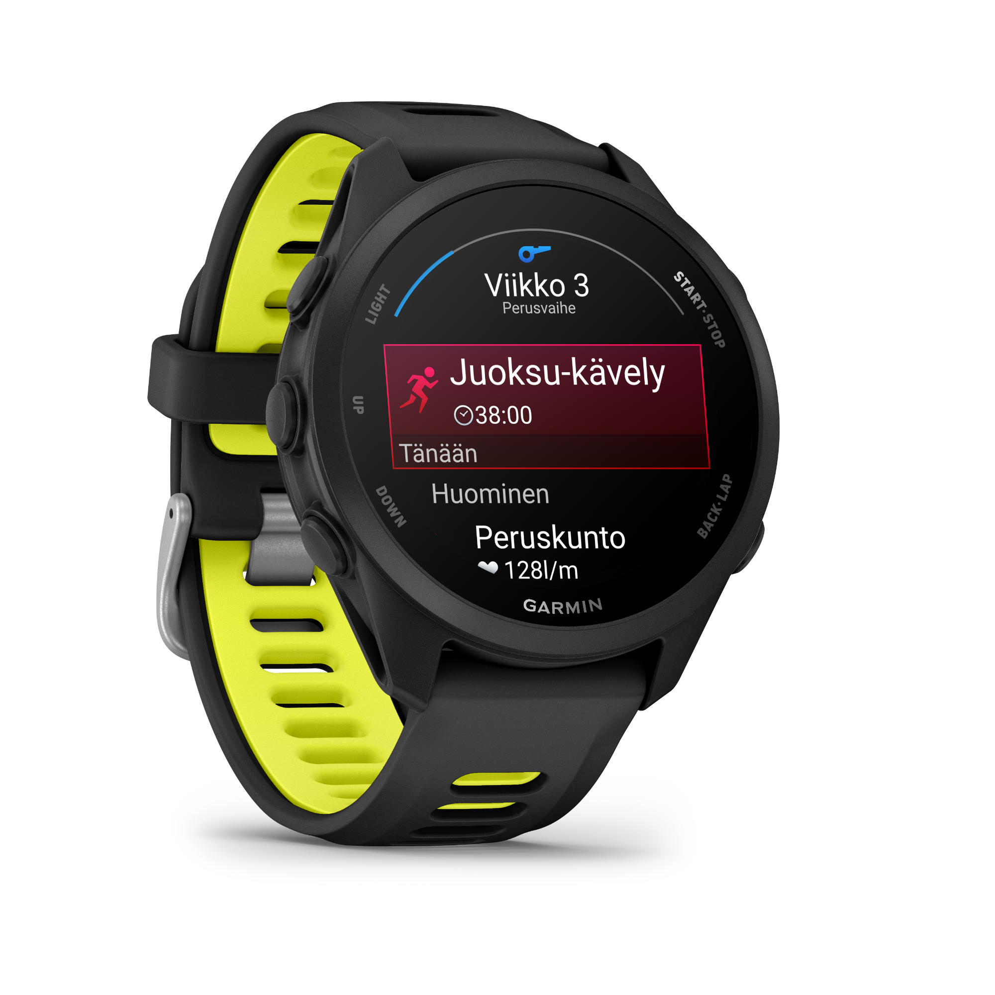 Garmin Forerunner 170 Music Black/amp Yellow  08