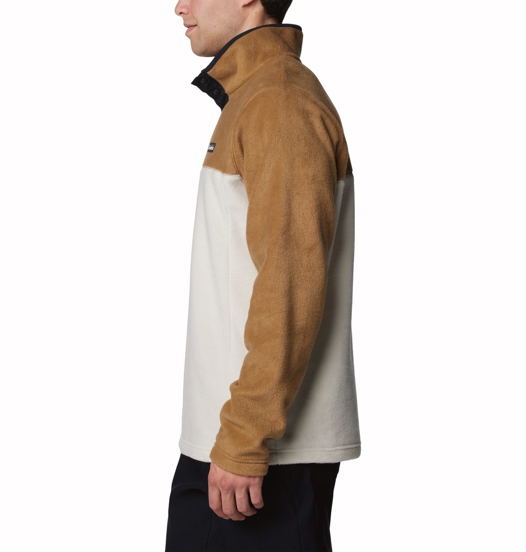 Columbia Men's Steens Mountain 1/2 Snap II Pullover Dark Stone 02