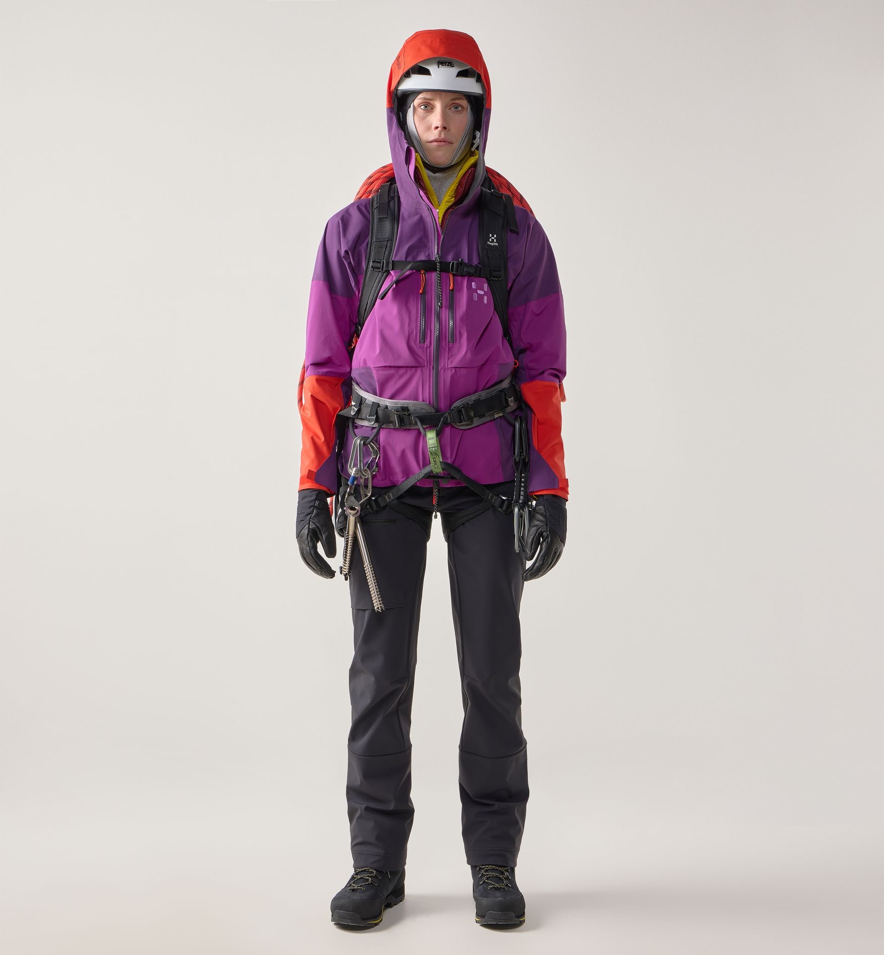 Haglöfs Women's Spitz GTX Pro II Jacket Grape Purple/Purple Night 05