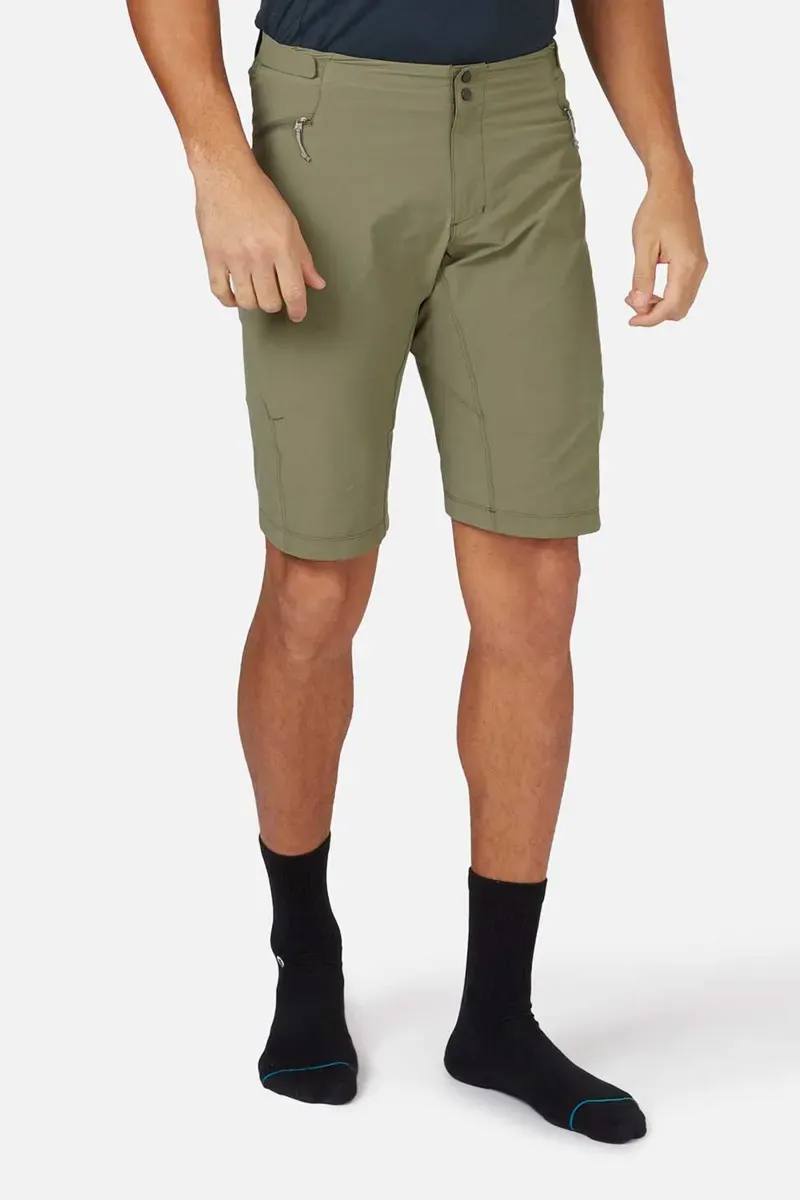 Rab Men's Cinder Crank Shorts Light Khaki 02