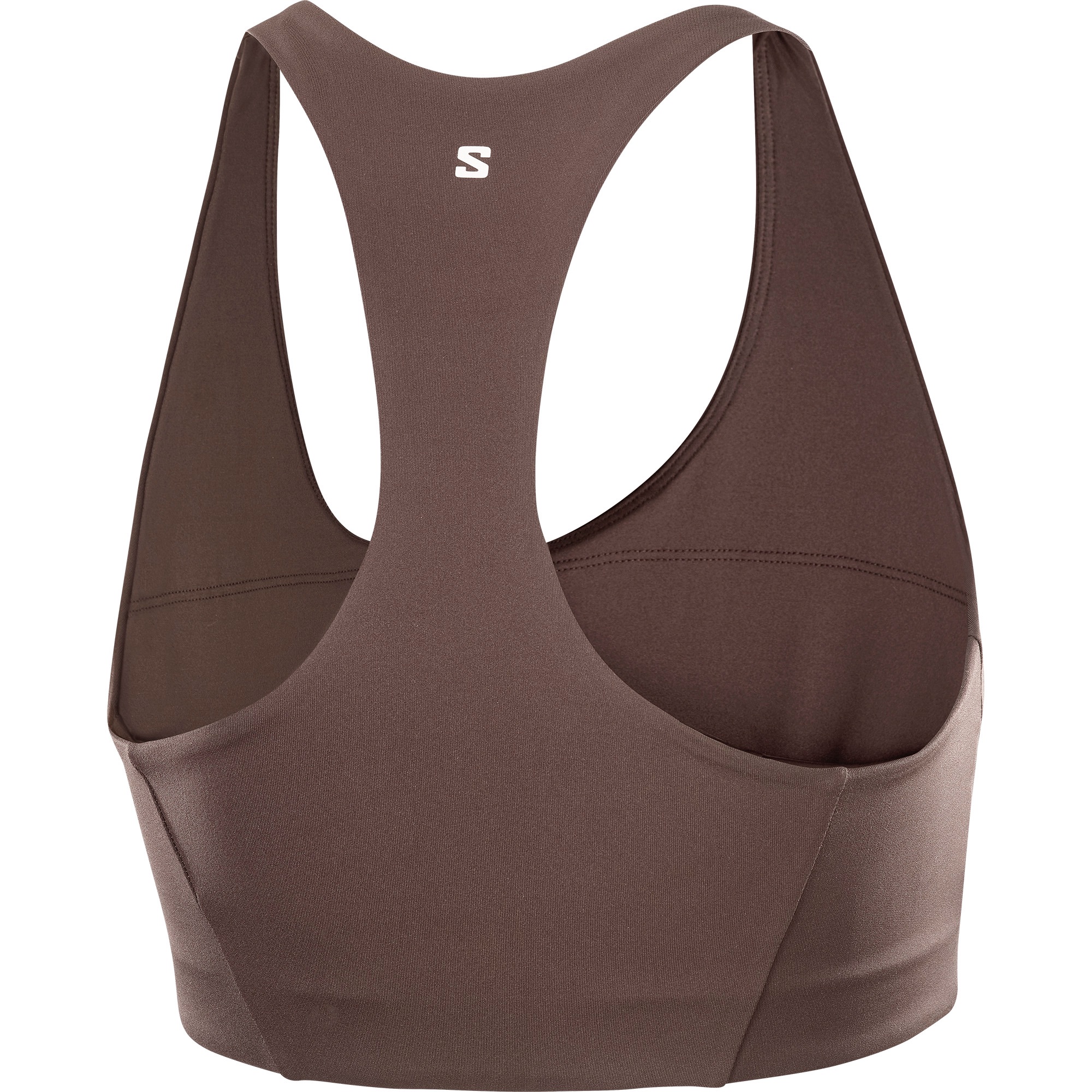 Salomon Shakeout Core Bra Coffee 03