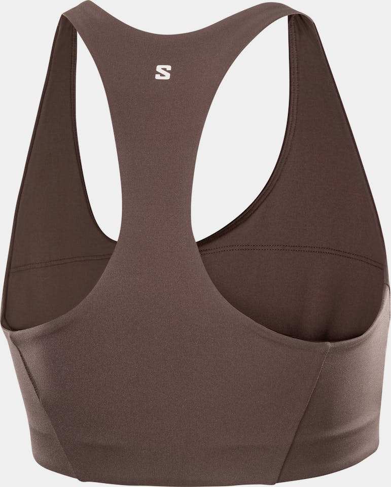 Salomon Shakeout Core Bra Coffee 03