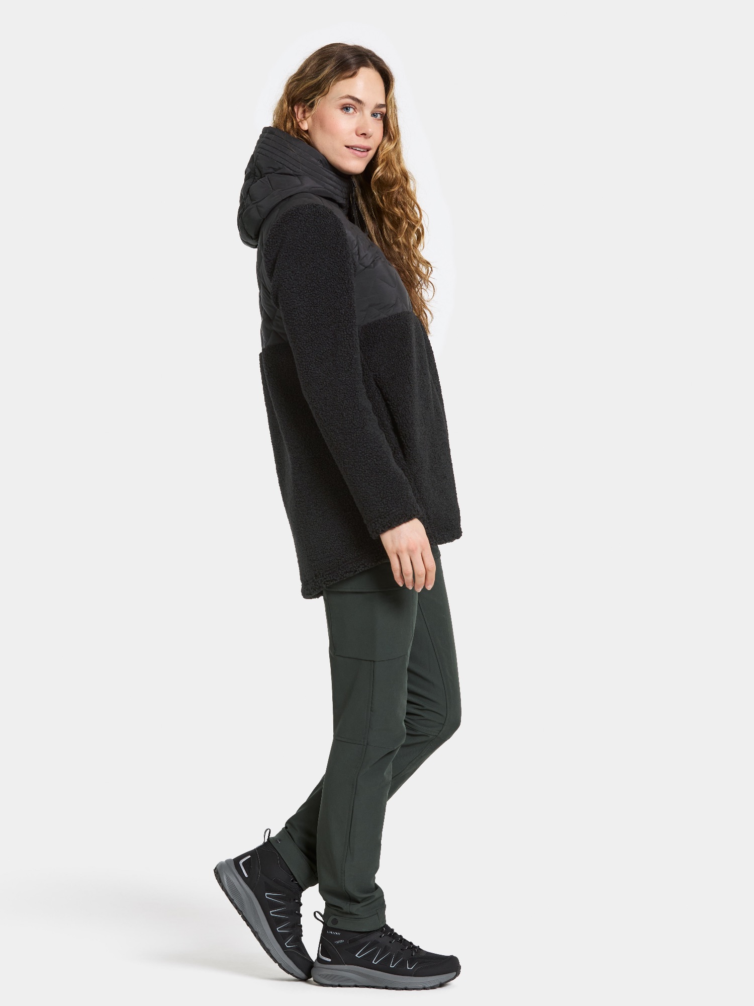 Didriksons Women's Bibi 2 Full Zip Black 07