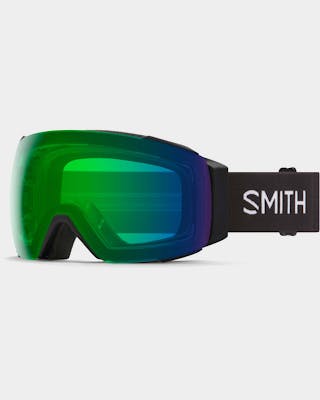 Smith I/O Mag Black ChromaPop Everyday Green Mirror + ChromaPop Storm Rose Flash 20/21