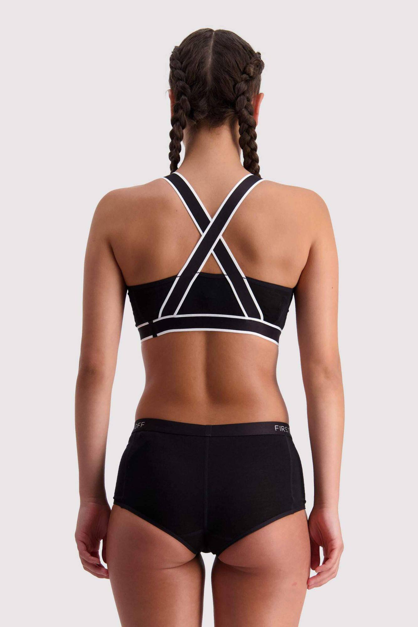 Mons Royale Stella X-back Bra Black 03