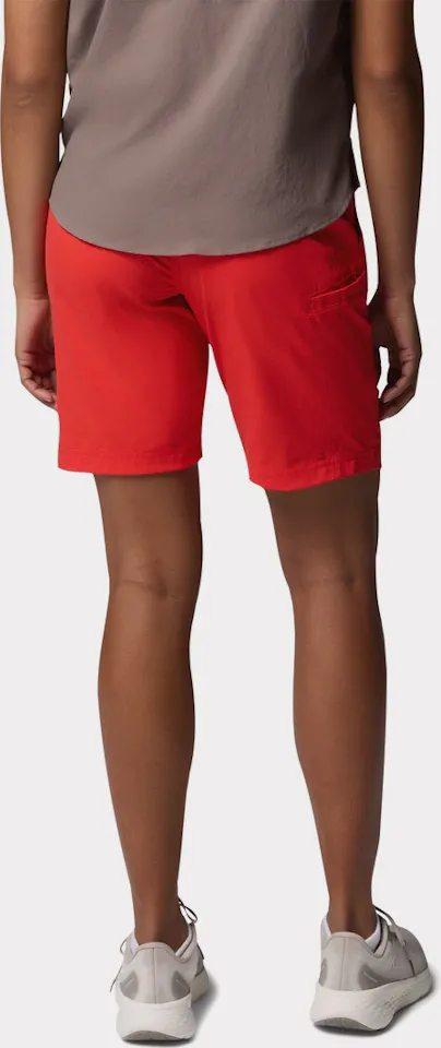 Columbia Women's Leslie Falls Long Hiking Shorts II Poppy 05